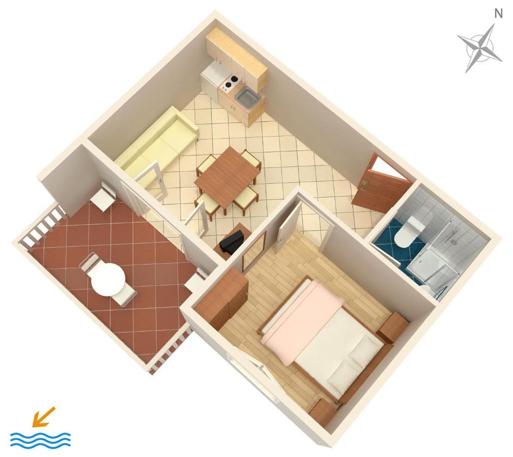 Apartments And Rooms By The Sea Zaglav, Dugi Otok - 8144 Sali  Kültér fotó